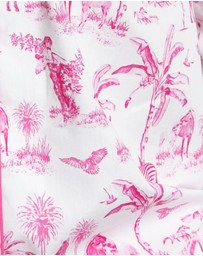 Sant And Abel - Women's Skydog Pink Long PJ Set