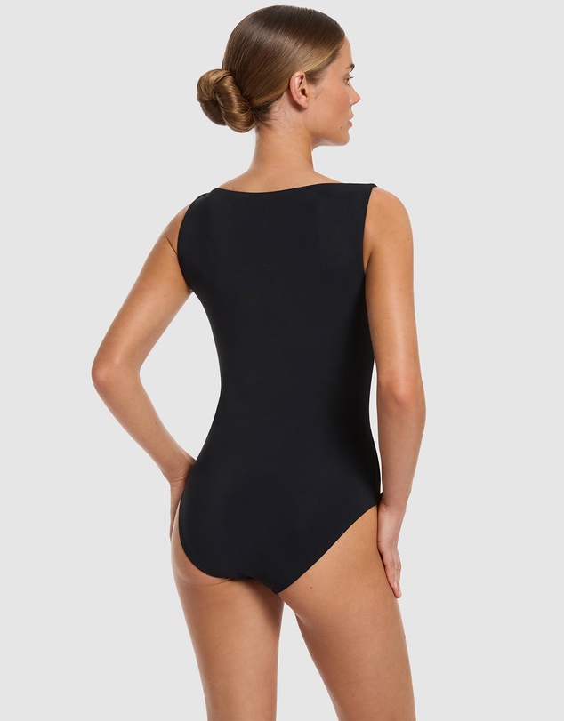 JETS - Boat Neck One-Piece