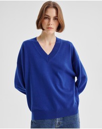 Morrison - Payton V-Neck Merino Knit Pullover