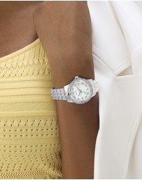 GUESS - GUESS Ladies Silver-Tone Analogue Watch