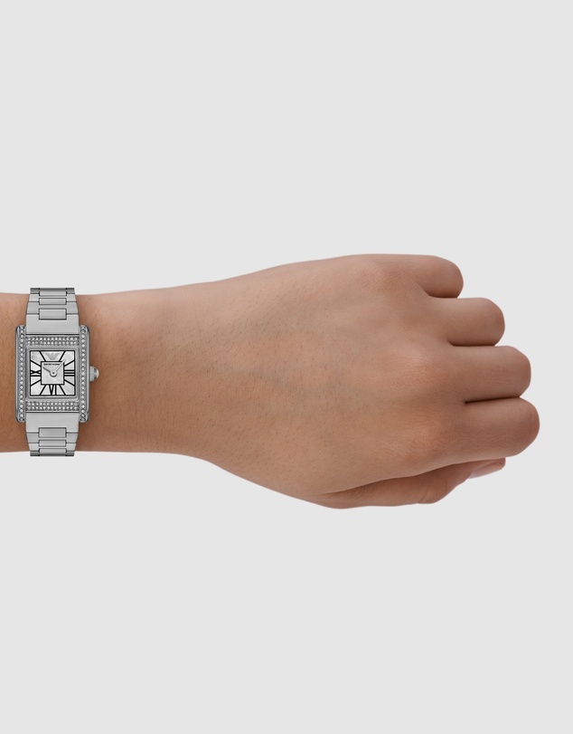 Emporio Armani - Silver Tone Analogue Watch