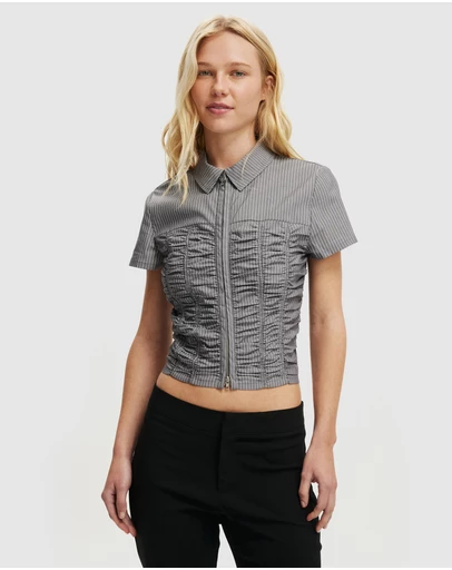 Cotton On - Riley Gathered Shirt