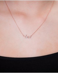 Georgini - Love Rose Gold Pendant