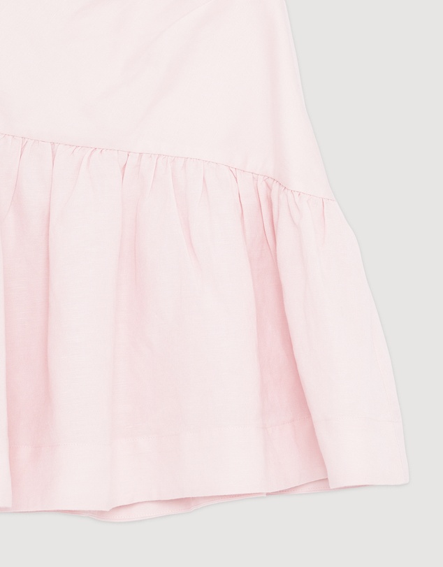 Revibe - Repaired Shona Joy Gigi Halter Draped Mini Dress - AU 6