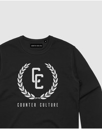 Counter Culture - Garland Logo Crewneck - Youth