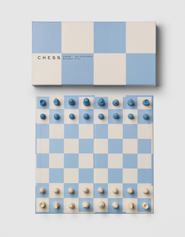 Printworks - Printworks Play Chess - Sky Blue