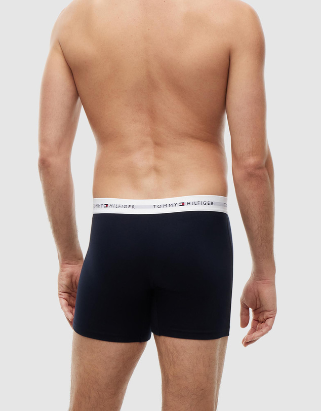 Tommy Hilfiger - 3-Pack Signature Contrast Waistband Boxer Briefs