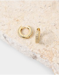 Forcast - Daliah 16k Gold Plated Earrings