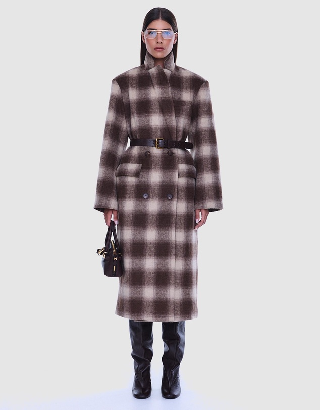 ENA PELLY - Tessa Wool Blend Coat