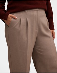 Forever New Curve - Eva Curve Pleated Wide Leg Pants