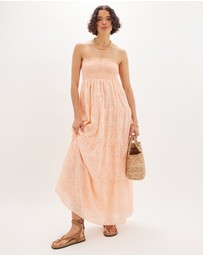 Amelius - Diane Batik Print Maxi Dress