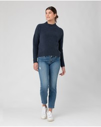 Ripe Maternity - Jade Crop Nursing Knit