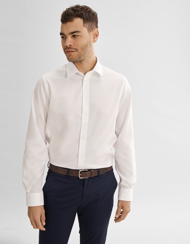 Country Road - Regular Fit Textured Travel Shirt