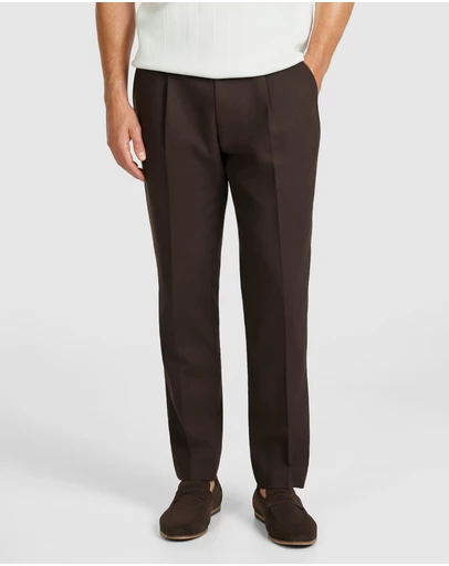Tarocash - Bayfield Pleat Linen Pant