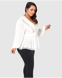 The Poetic Gypsy - Astral Passenger Lace Blouse