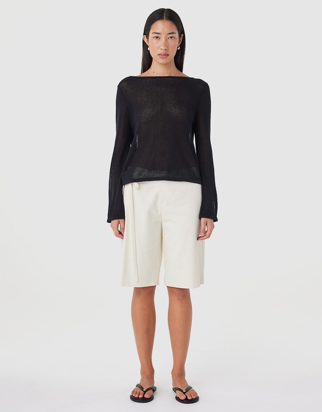 Arcaa - Lucia Tie Bermuda Shorts