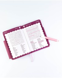 Journey Of Something - Word Search - Pink Abstract