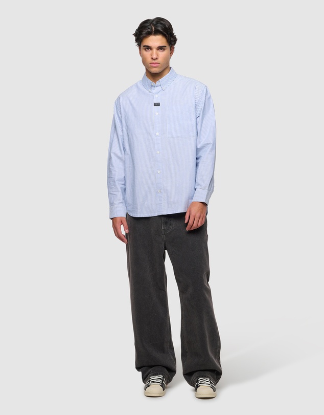 Abrand - Mickey Oxford Stripe Shirt Longsleeve
