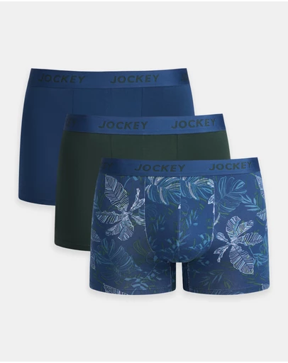 Jockey - Jockey Mens Comfort Classics Trunk 3pk