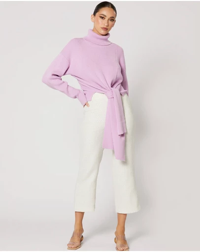 Winona - Mishka Tie Top Lilac