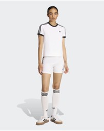 adidas Originals - 3 STRIPES SLIM TEE Womens