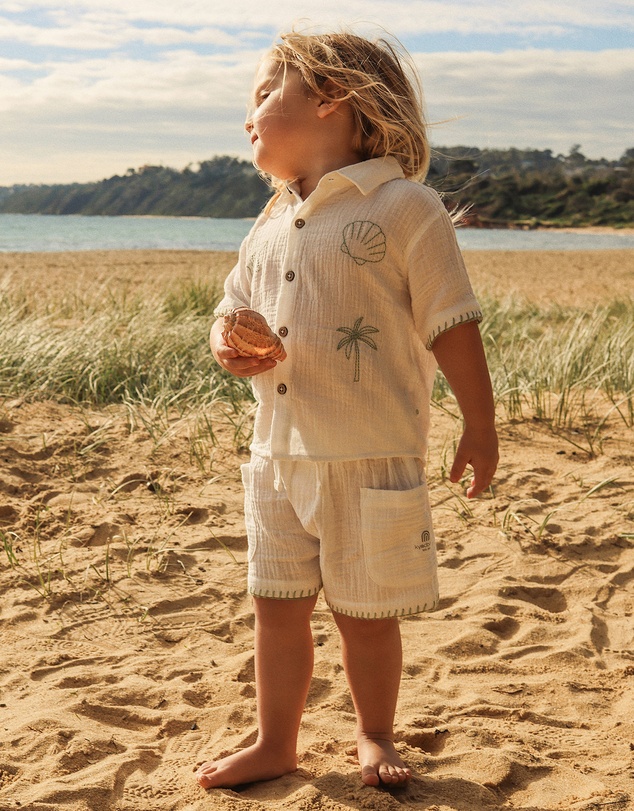 Kynd Baby - Woven Shirt in Pristine