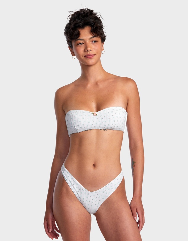 RVCA - Pointe V Medium French Bikini Bottom