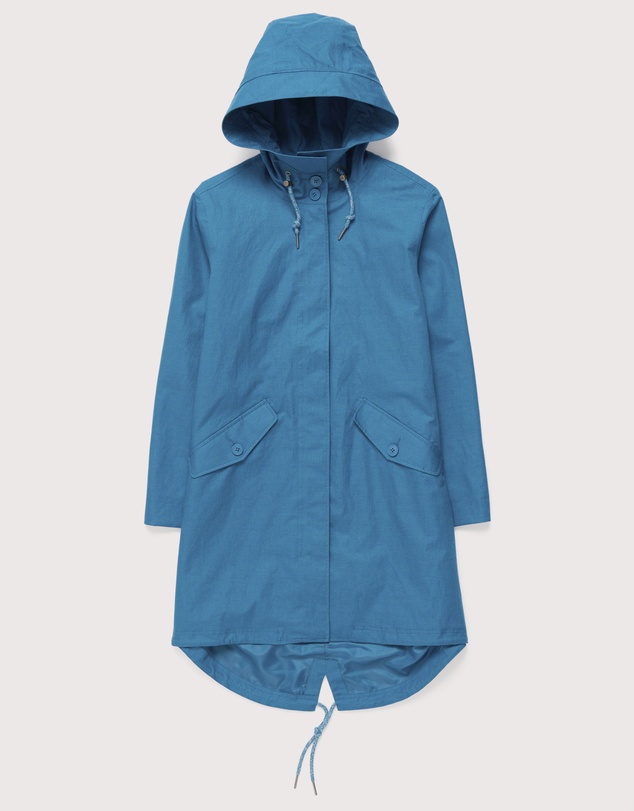 Seasalt - Seasalt Cornwall Blue Seafaring Waterproof Coat