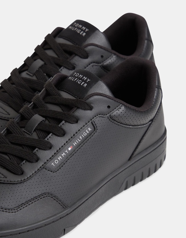 Tommy Hilfiger - TH Basket Core Leather Sneakers - Men's