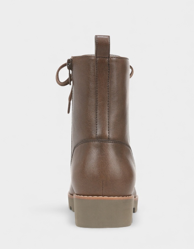 Vionic - Lani Lace-Up Boot - Greige