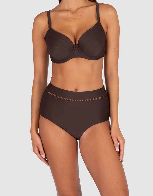 Baku Swimwear - Rococco Lace High Waist Bikini Bottom