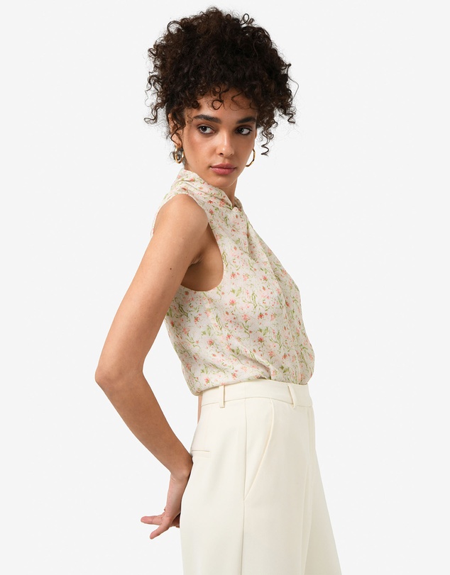 Forcast - Indy Twist Floral Top