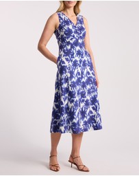 David Lawrence - Evelyn Stretch Linen Dress