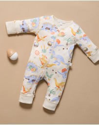 Purebaby - Pyjama Sleep Growsuit -Kids-Babies