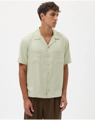 AERE - Relaxed Short Sleeve Shirt