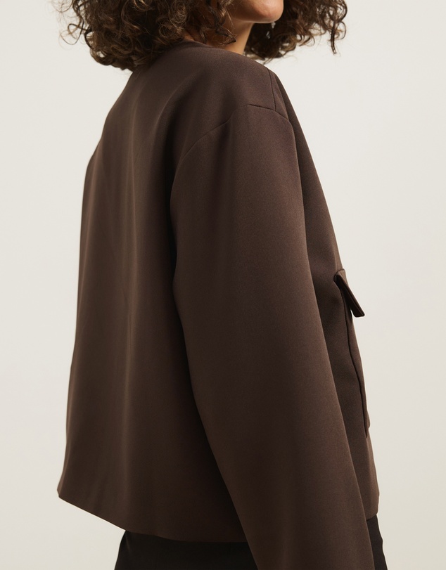 Atmos&Here - Sorelle Cropped Tailored Jacket