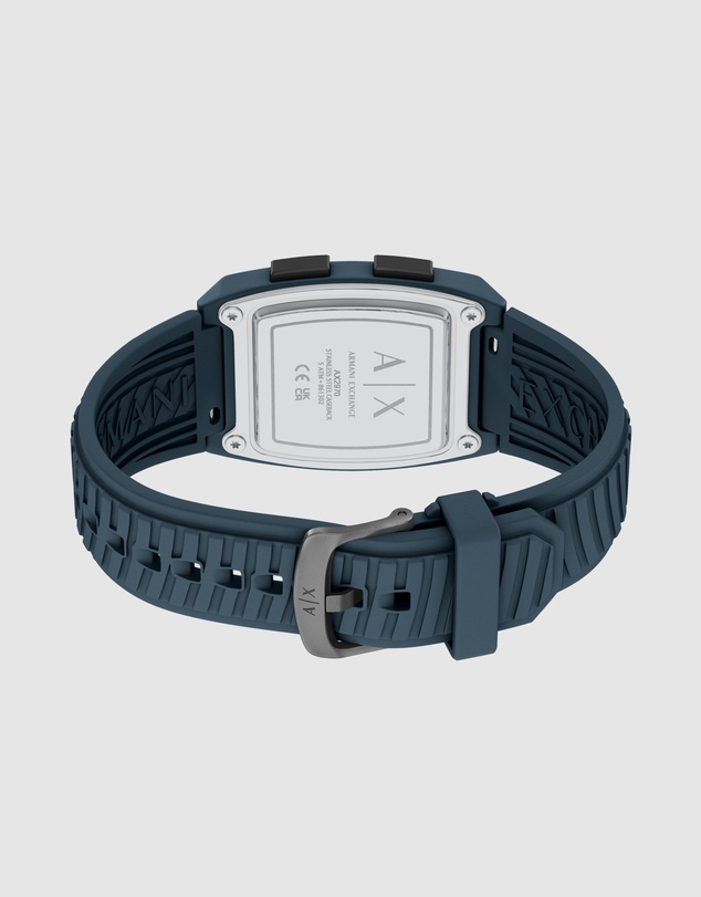 Armani Exchange - Blue Digital Watch