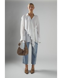 Glamorous - Oversized Frill Shirt
