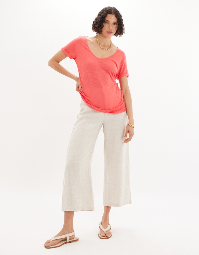 Amelius - Antonella Rolled Sleeve Tee