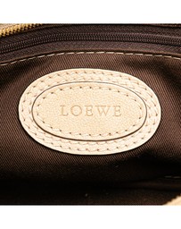 Pre-Loved by Azura Reborn - Pre-Loved loewe Elegant Leather Satchel Bag with Tassel Accent for Everyday Use