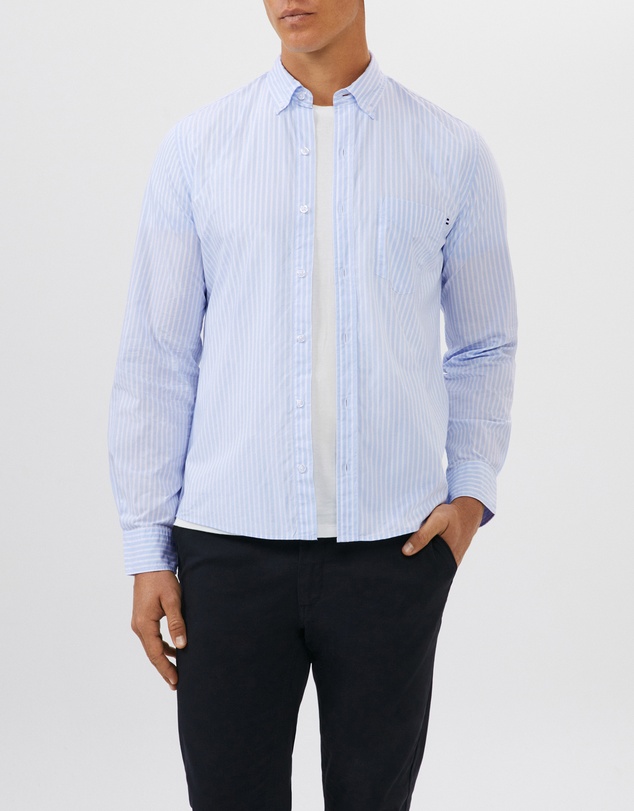 Van Heusen - Washed Poplin Casual Shirt
