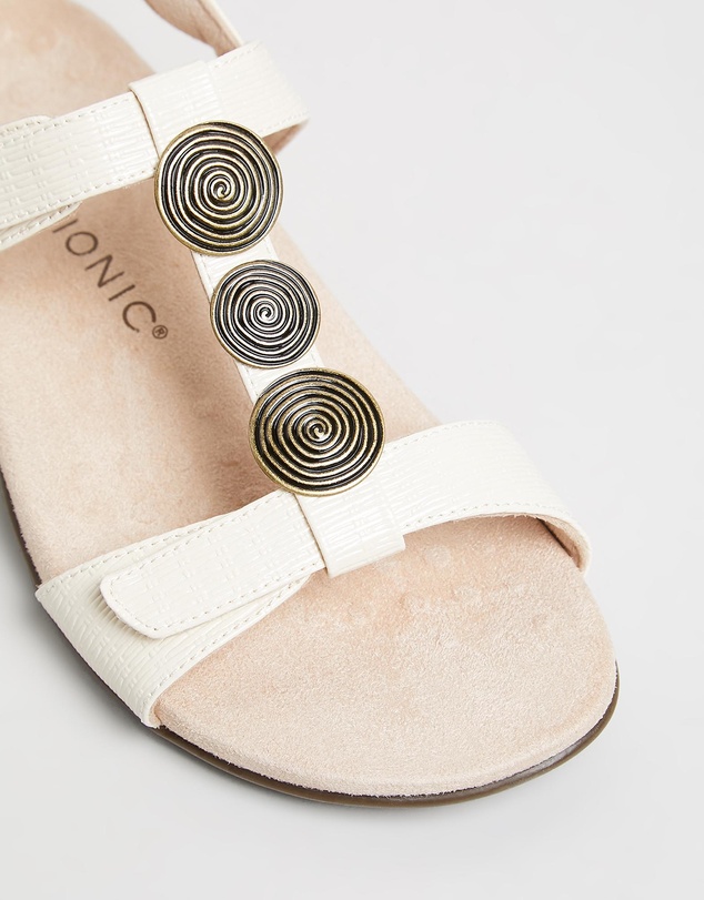 Vionic - Farra Adjustable Sandal - Cream Woven