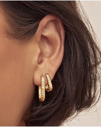 Arms Of Eve - Elisa Gold Earrings