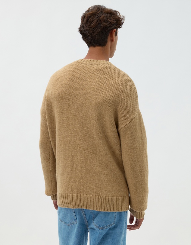 AERE - Merino Wool Chunky Crew Neck Sweater