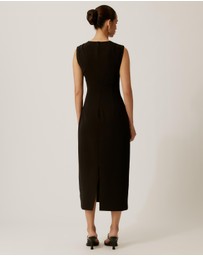 Tussah - Kate Draped Midi Dress