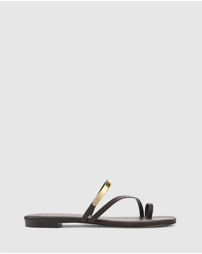 Siren - Miles Strappy Flat Sandals