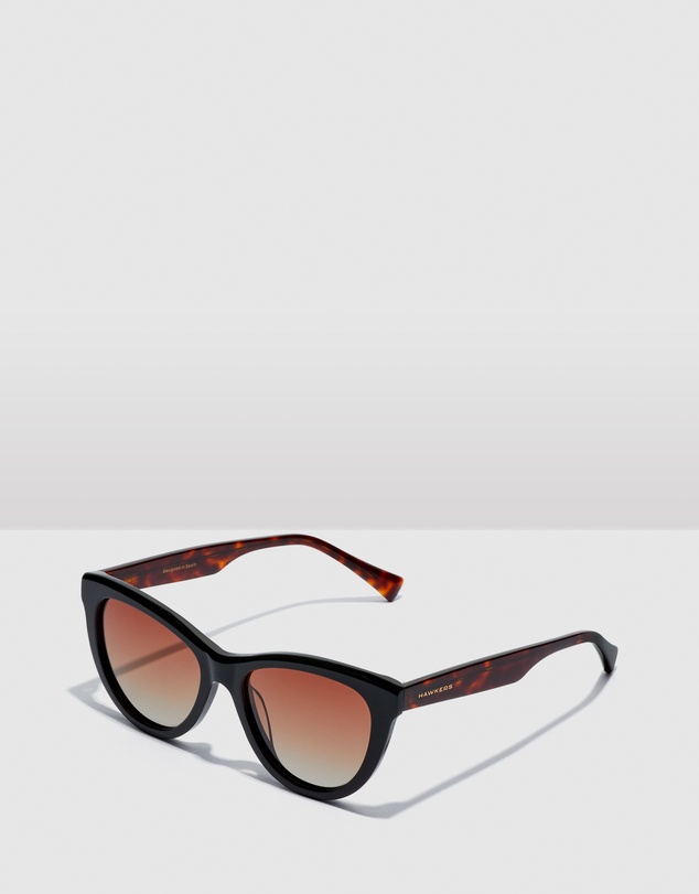 Hawkers Co - HAWKERS - NOLITA Black Havana Sunglasses for Women UV400