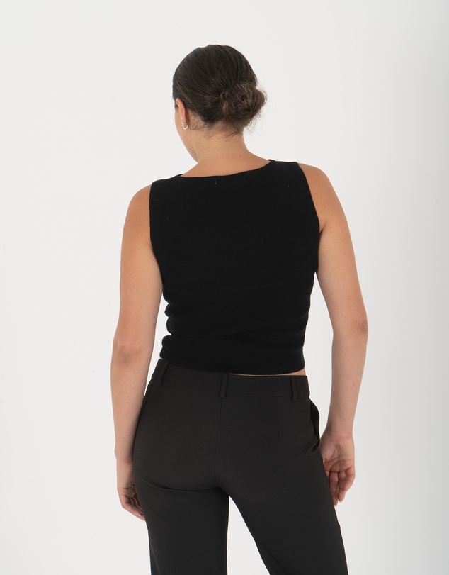 Lydan The Label - Boat Neck knit Top