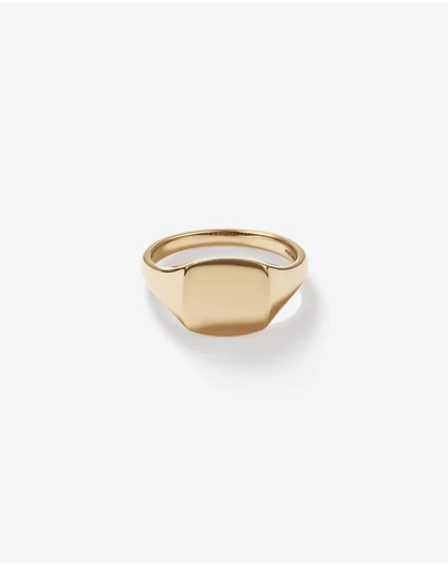 Michael Hill - Square Signet Ring in 10kt Yellow Gold