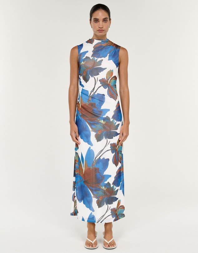 Staple the Label - Aria Mesh Midi Dress